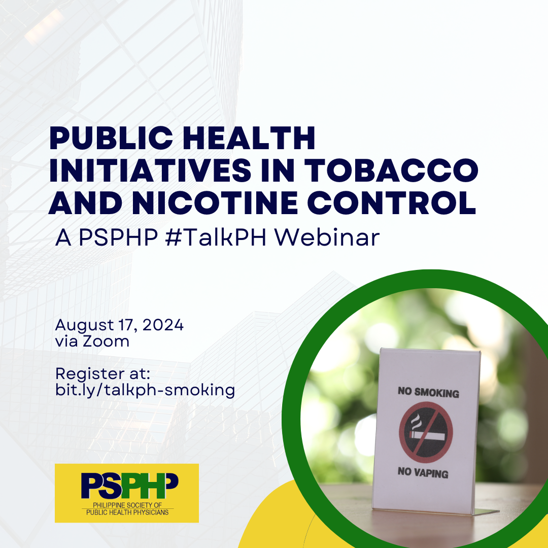 #TalkPH: Public Health Initiatives in Tobacco and Nicotine Control