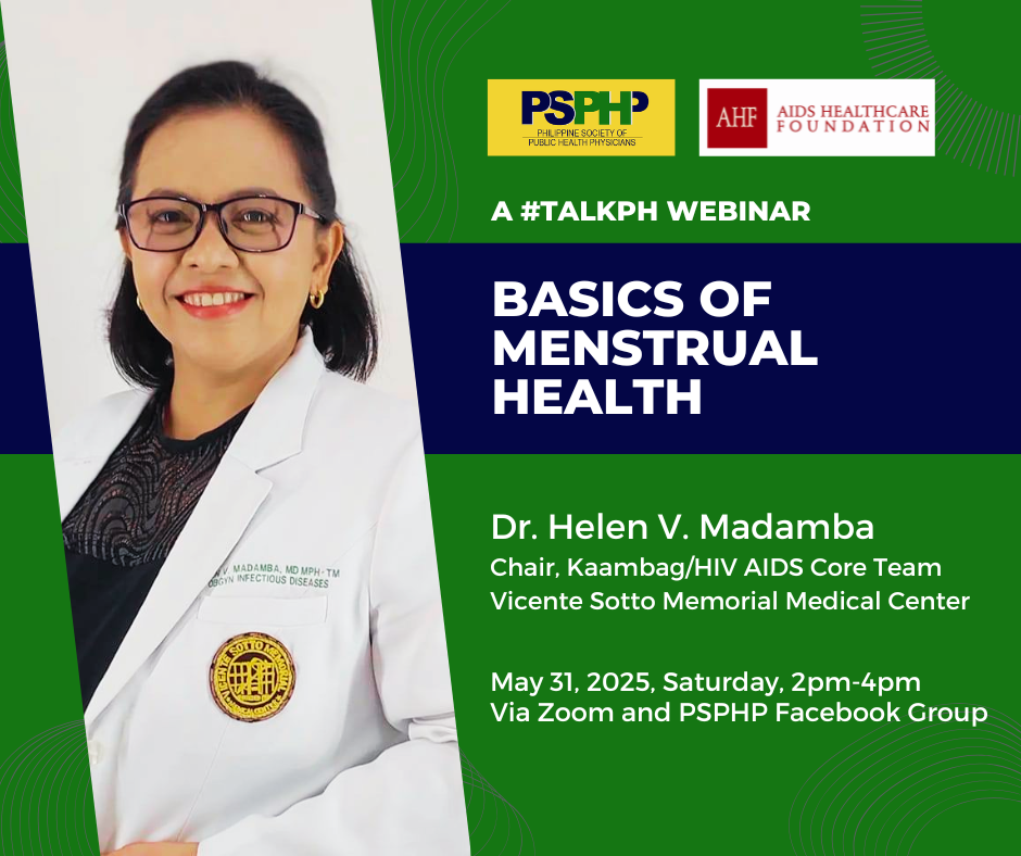 PSPHP #TalkPH: Basics of Menstrual Health